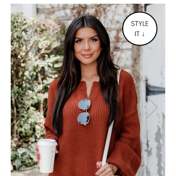 Rust sweater - Picture 3 of 5